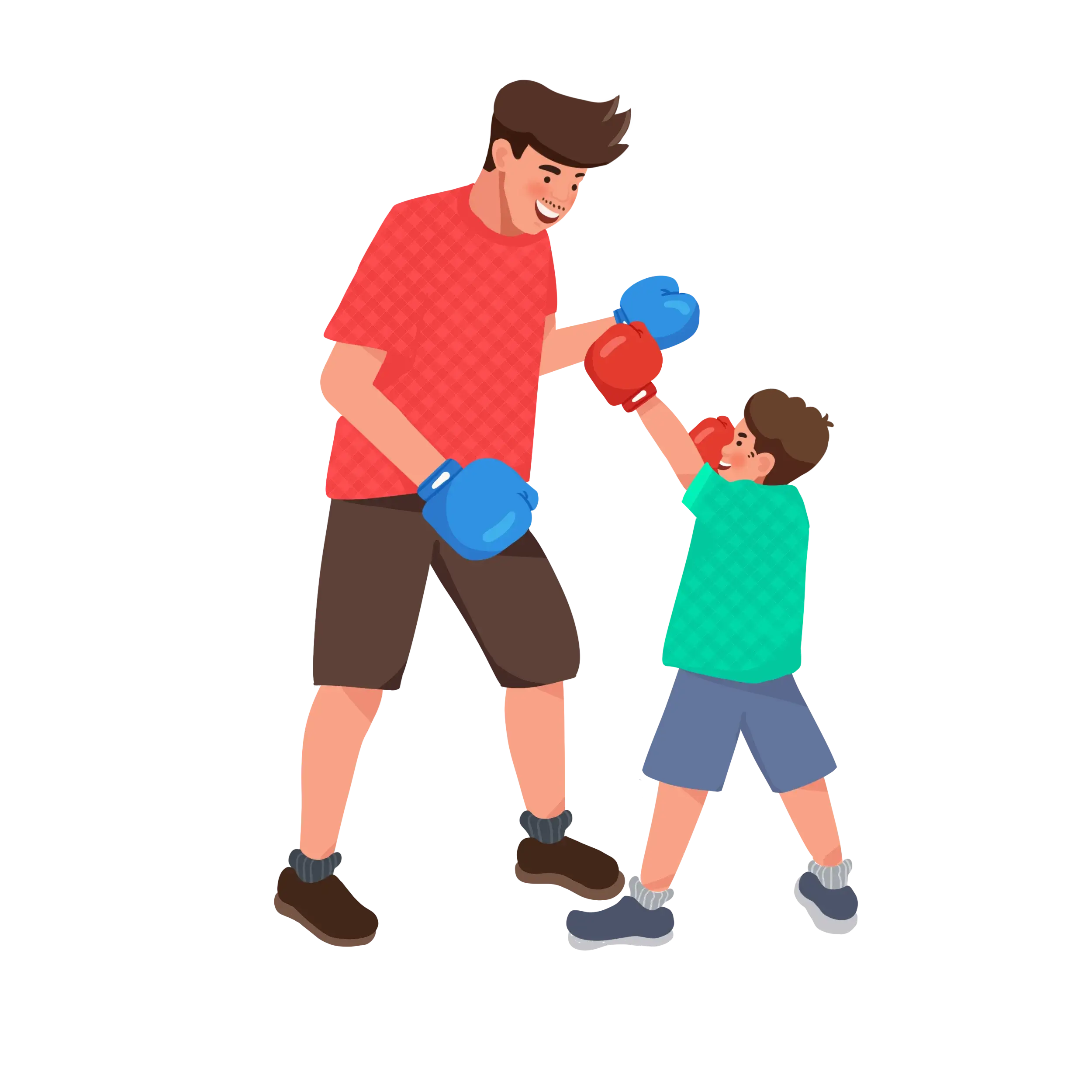 Papa: Not A Father’s Day Post - Father and kid sitting - Ashmeet Sehgal Blog